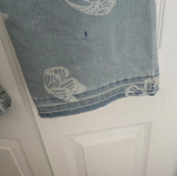 NWOT Junior No Boundaries  Light Blue Denim Bell Bottom Jeans Size M (7-9) - Picture 8 of 16